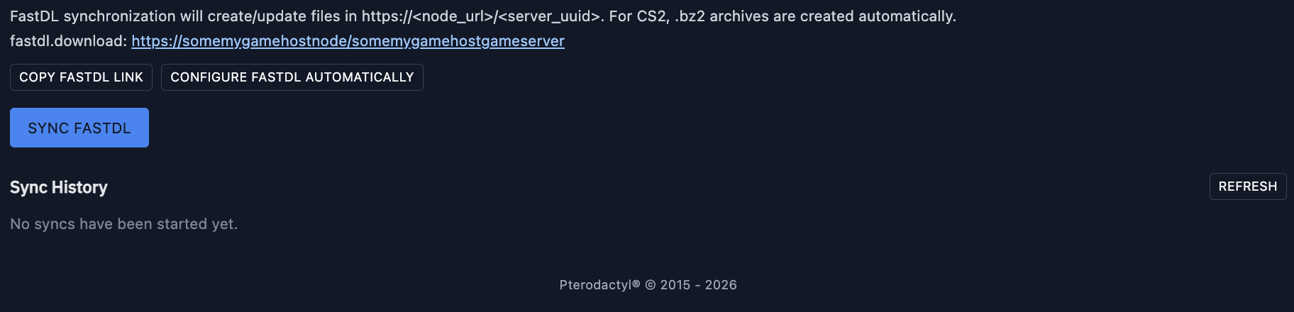 Set up fastdl in one click